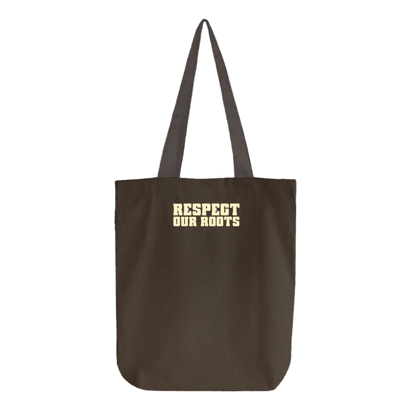 Respect Our Roots Tan Tote Bag