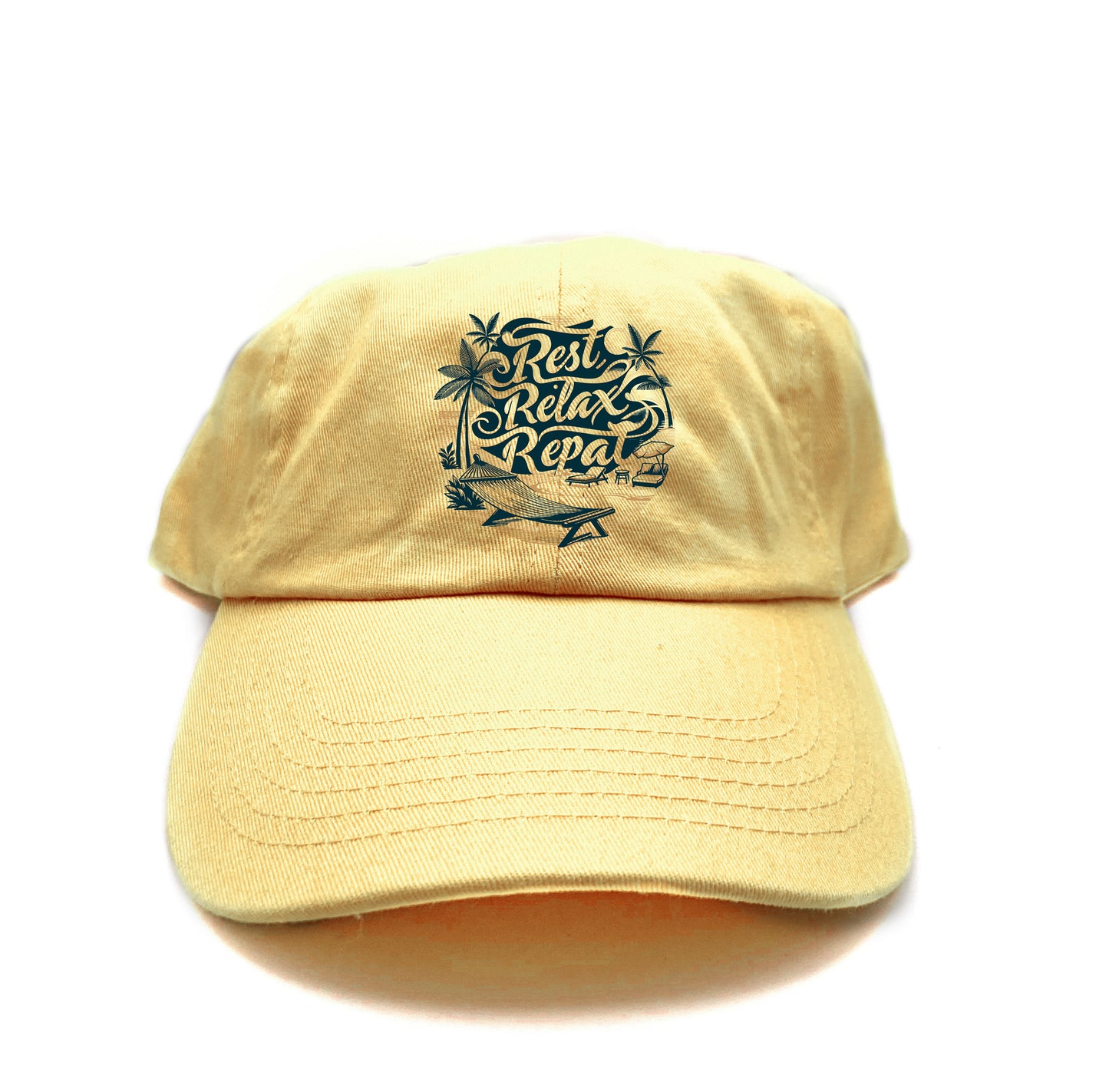 "Rest, Relax, Repeat" Dad Hat