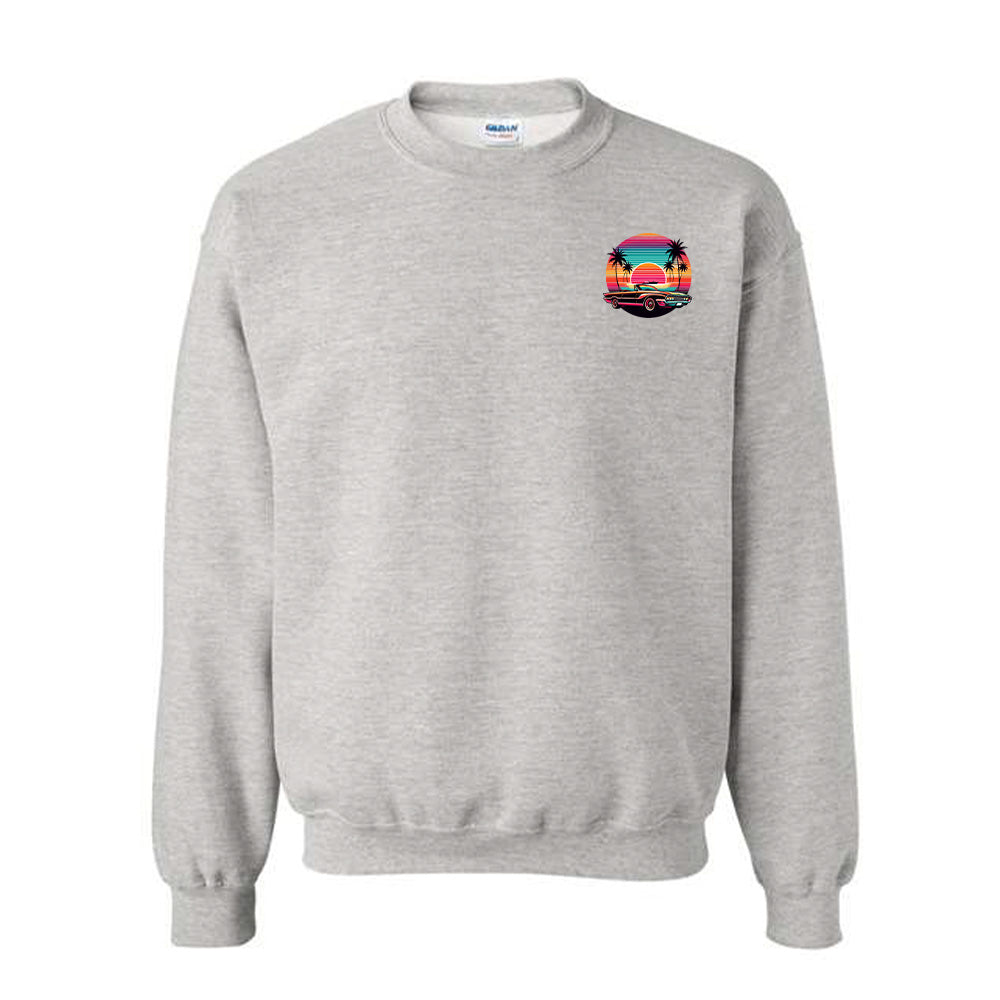 Retro Colorful Sunset Sweatshirt