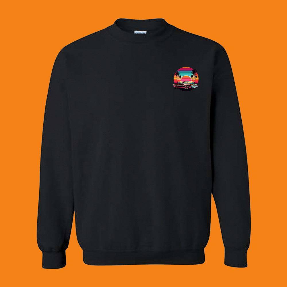 Retro Colorful Sunset Sweatshirt