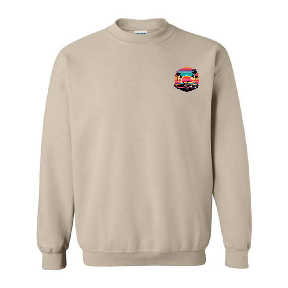 Retro Colorful Sunset Sweatshirt