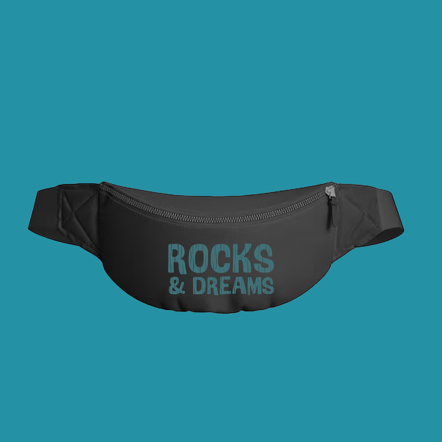 "Rocks & Dreams" Blue Green Fanny Pack