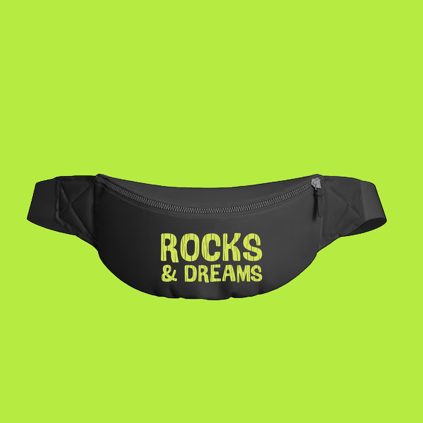 "Rocks & Dreams" Mint Green Fanny Pack