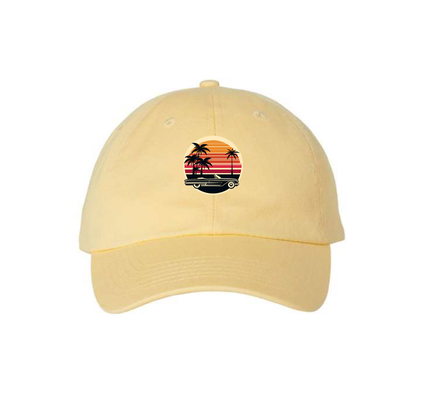 Rustic Sunset Dad Hat