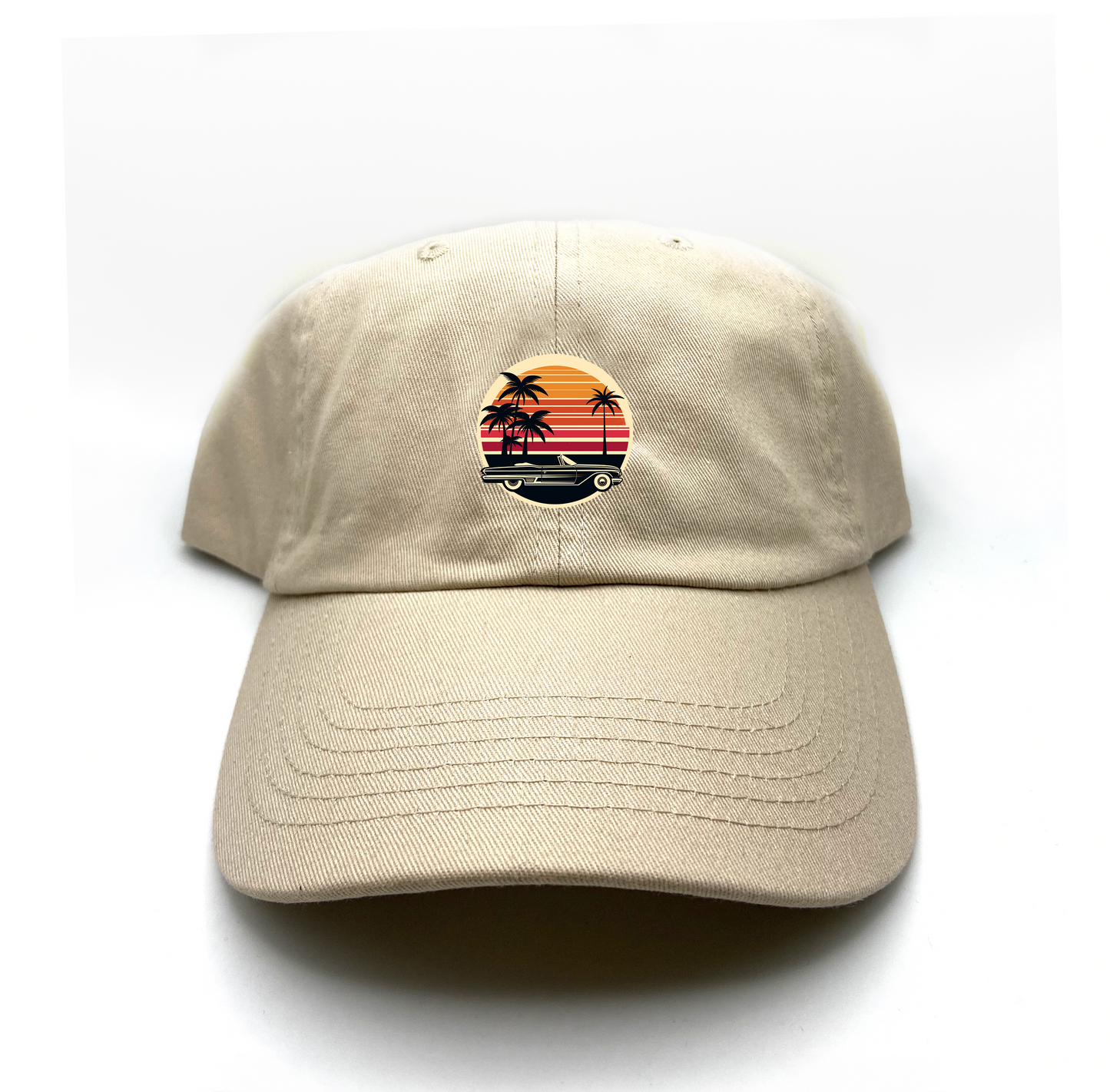 Rustic Sunset Dad Hat
