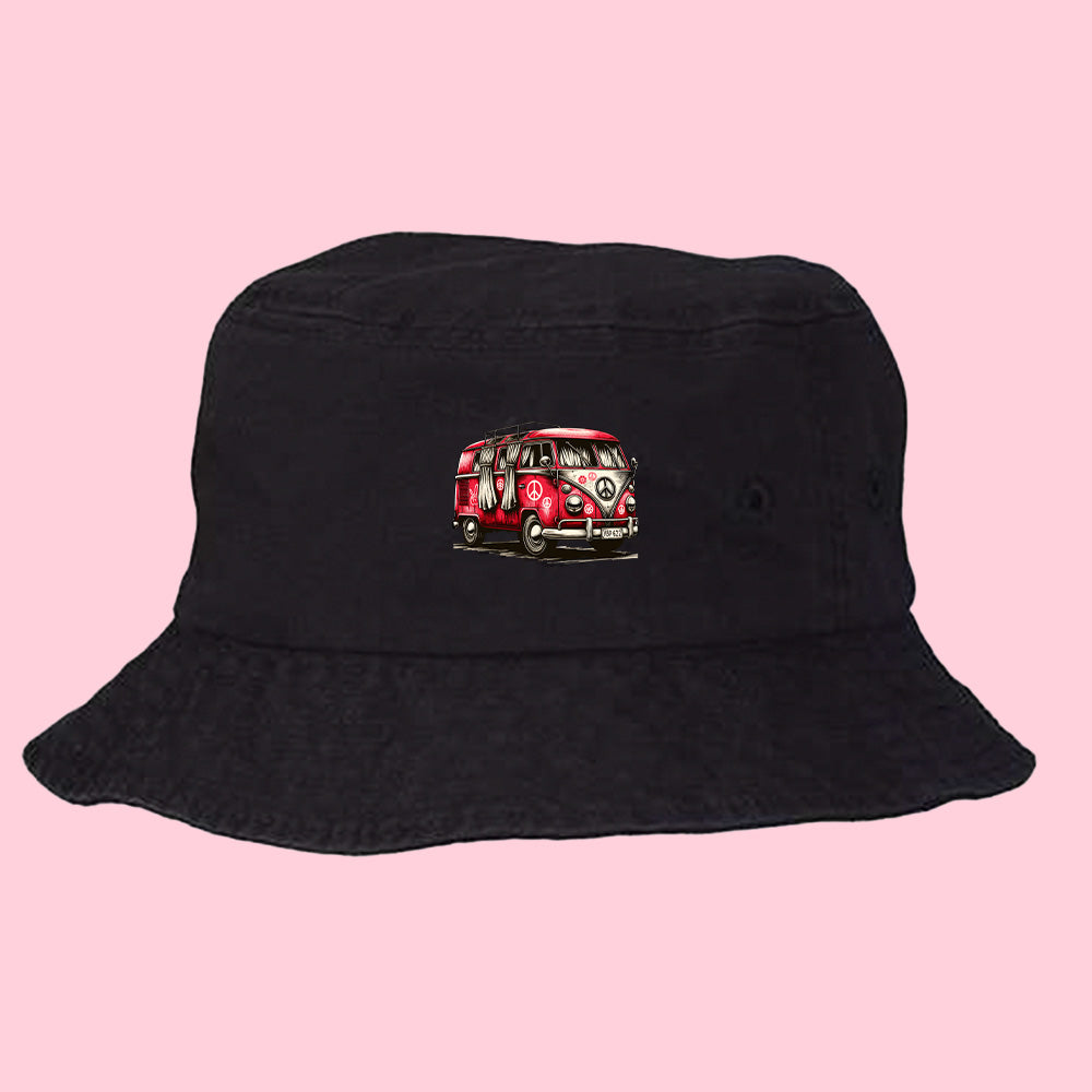 Rustic Hippie Van Bucket Hat
