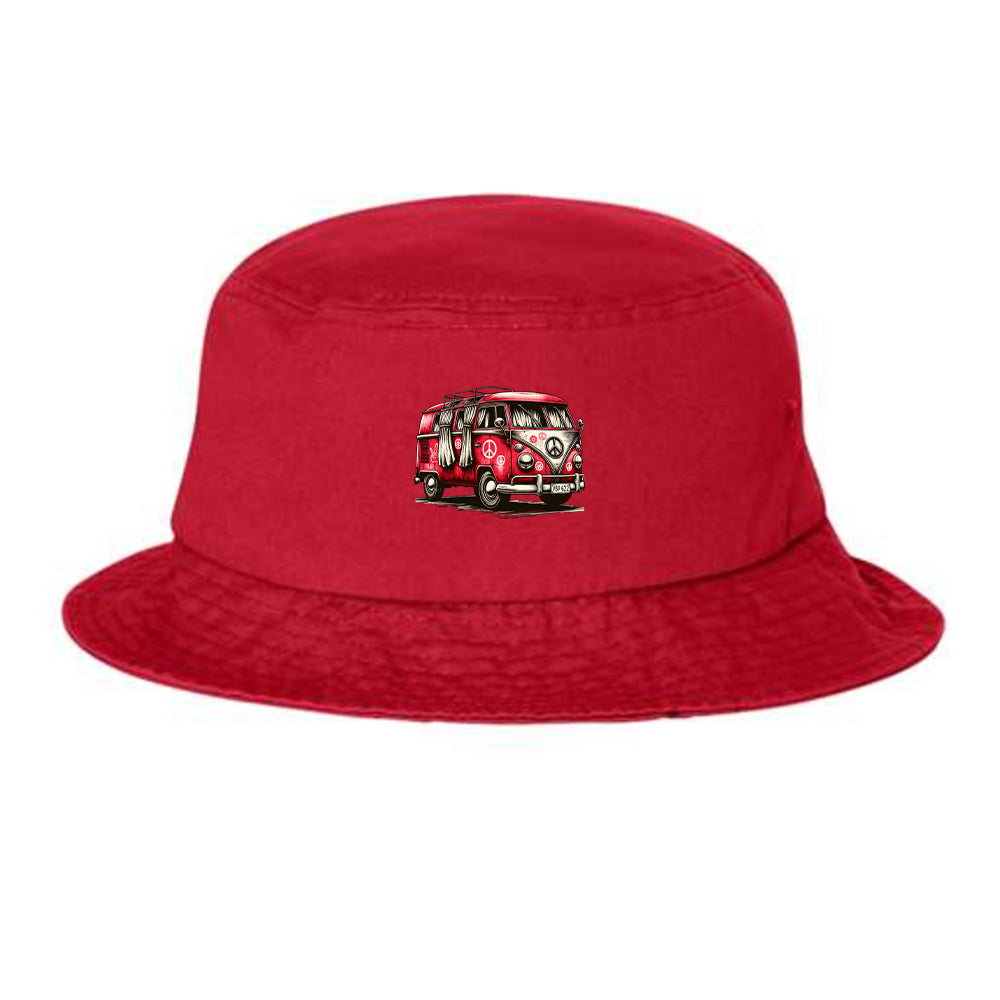 Rustic Hippie Van Bucket Hat