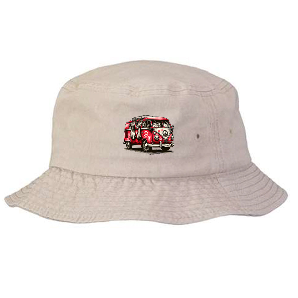 Rustic Hippie Van Bucket Hat