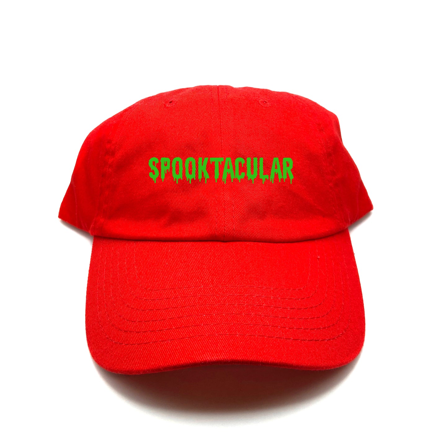 Spooktacular Green Dad Hat