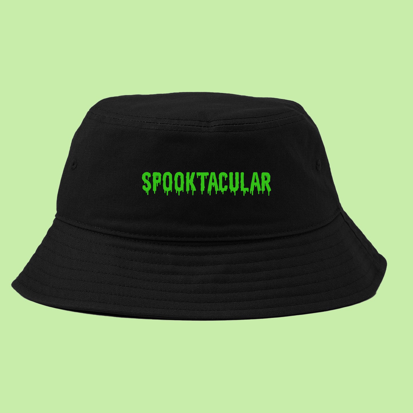 Spooktacular Green Bucket Hat