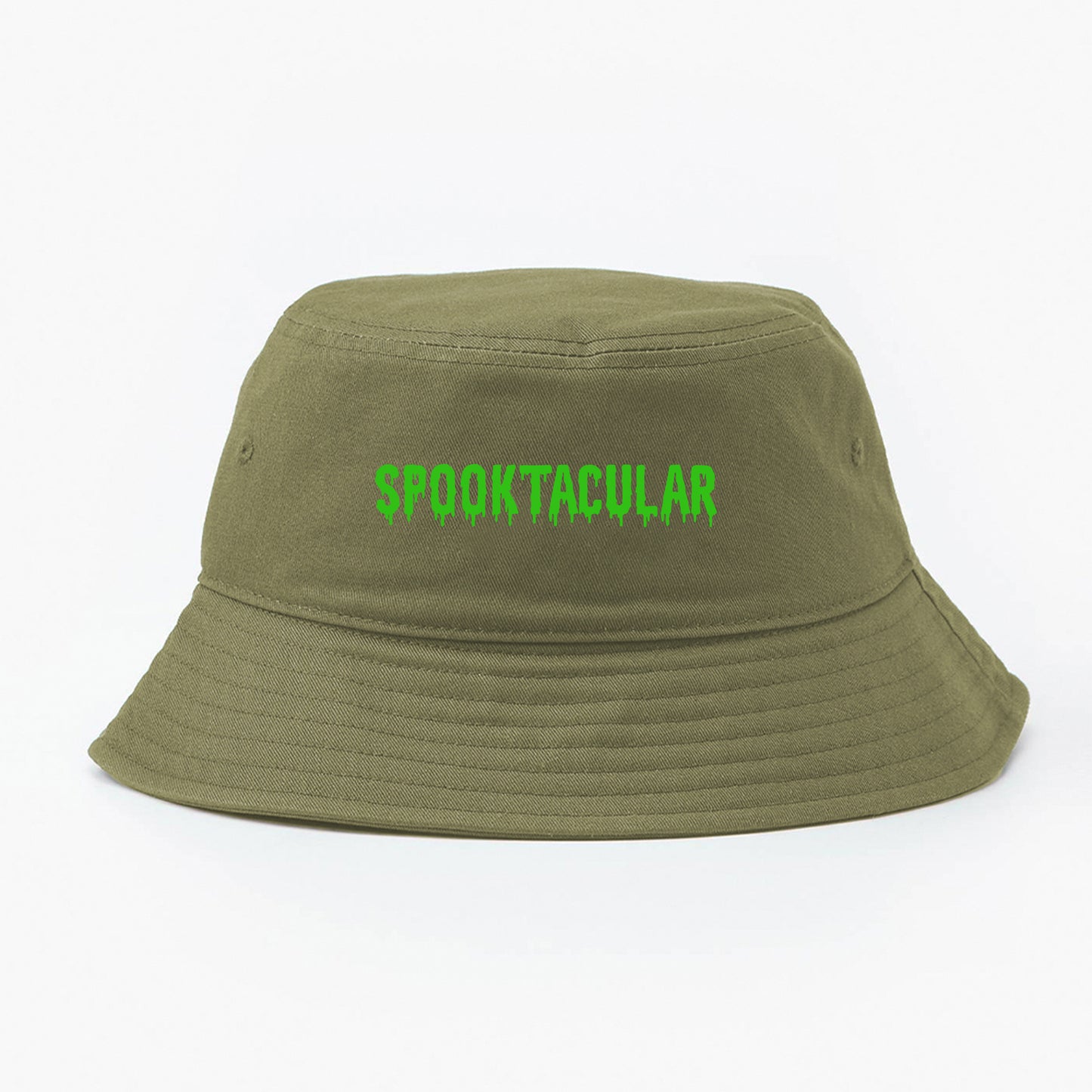 Spooktacular Green Bucket Hat