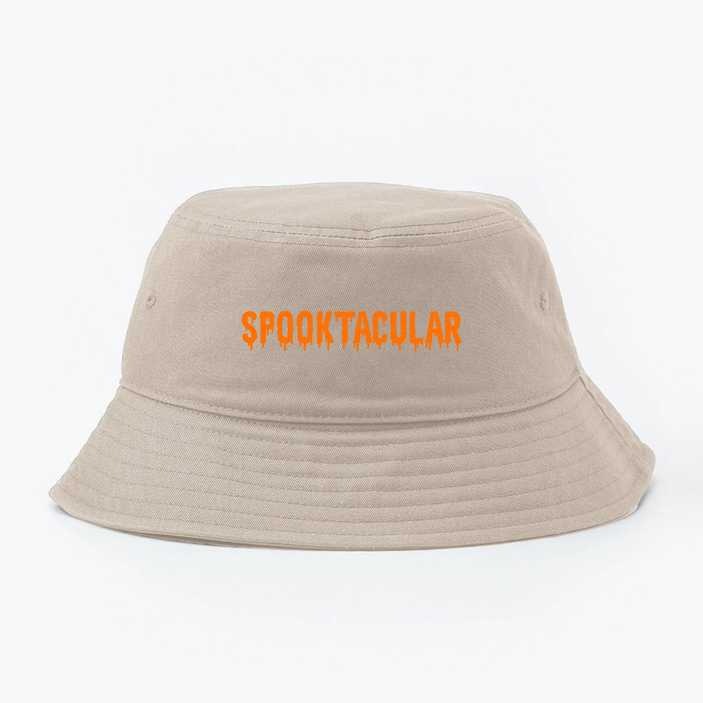 Spooktacular Orange Bucket Hat