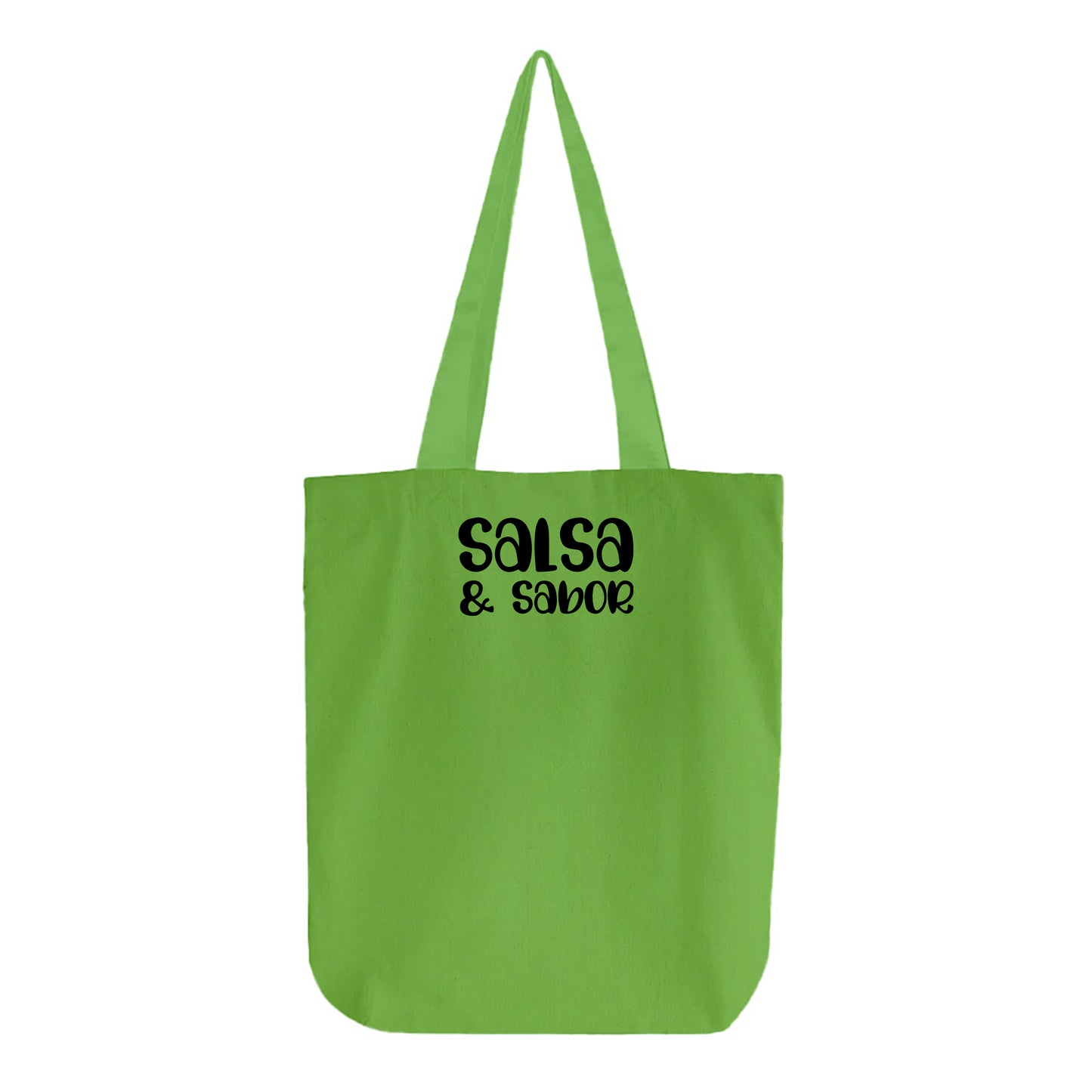 Salsa & Sabor Black Tote Bag