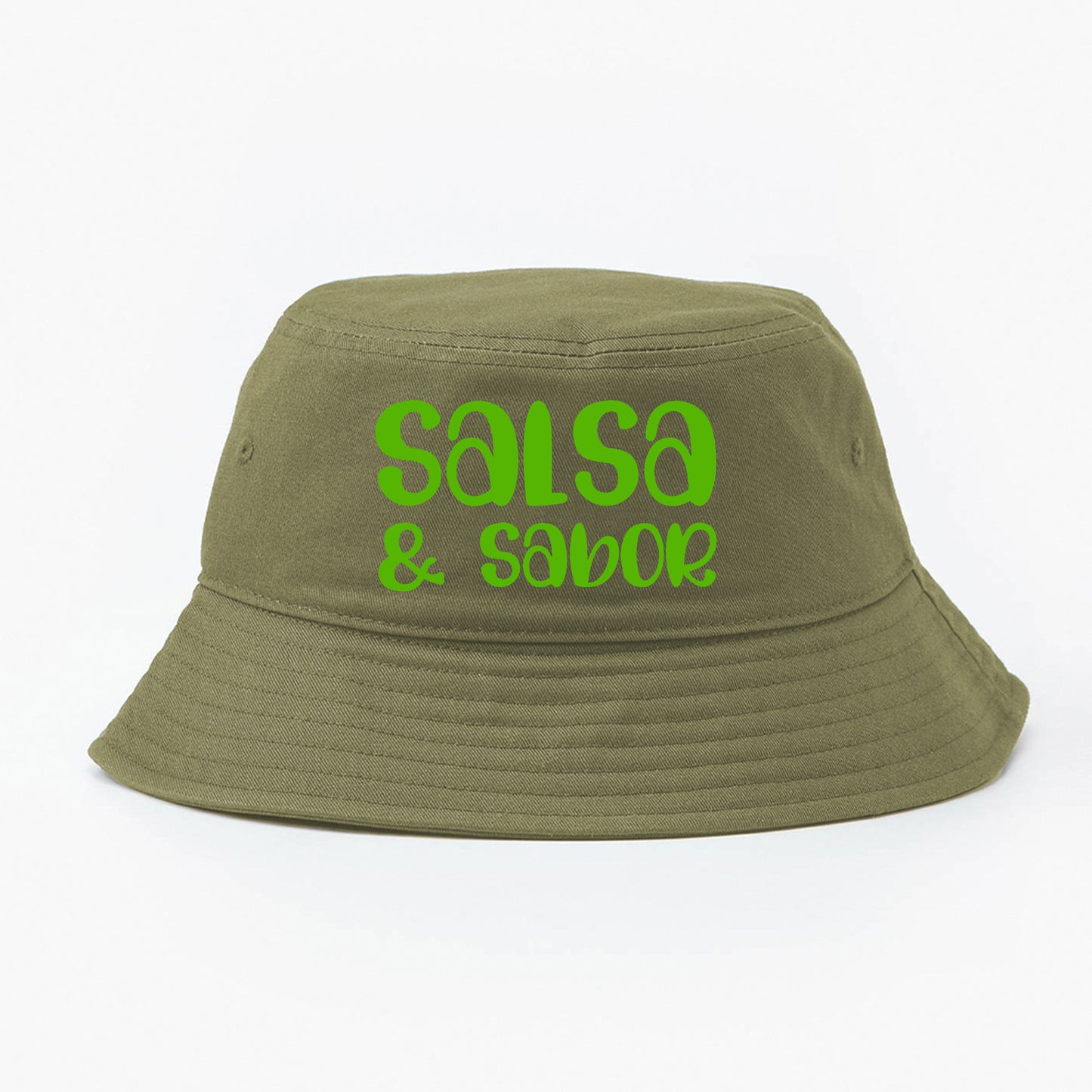 Salsa & Sabor Green Bucket Hat