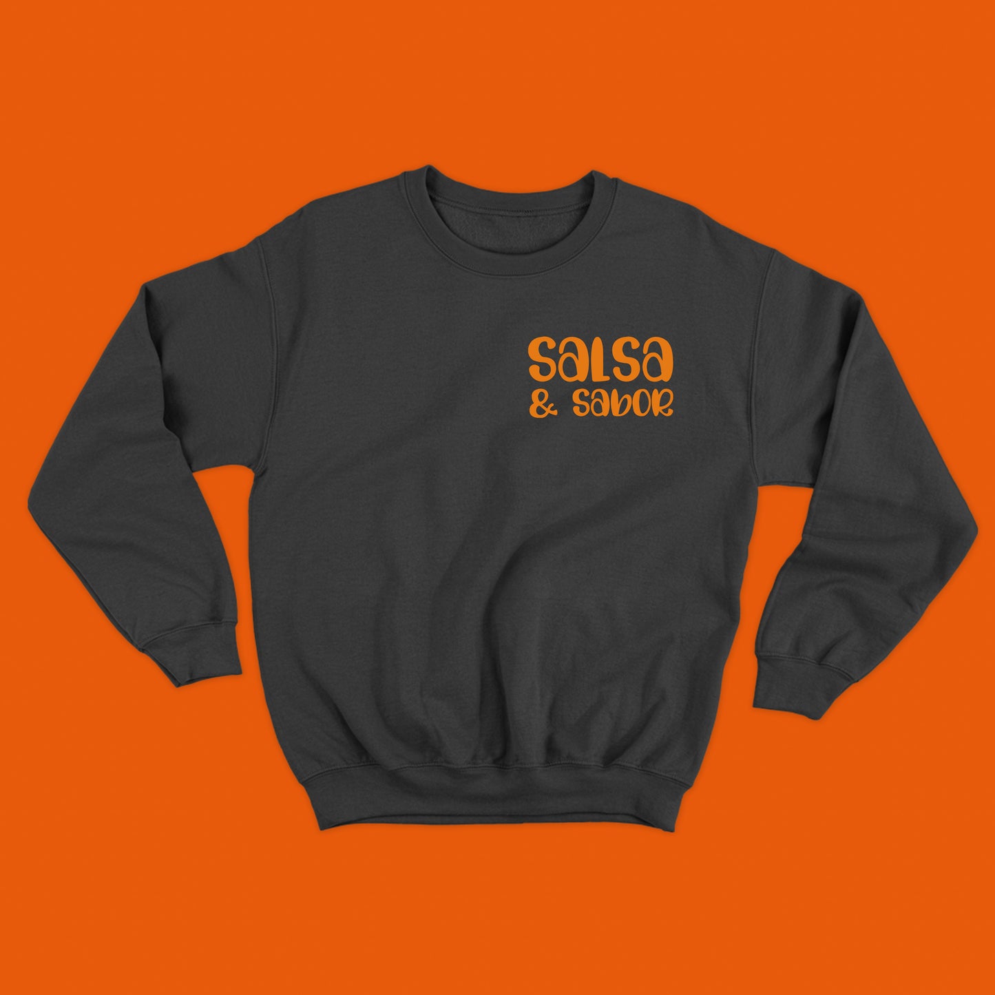 Salsa & Sabor Orange Sweatshirt