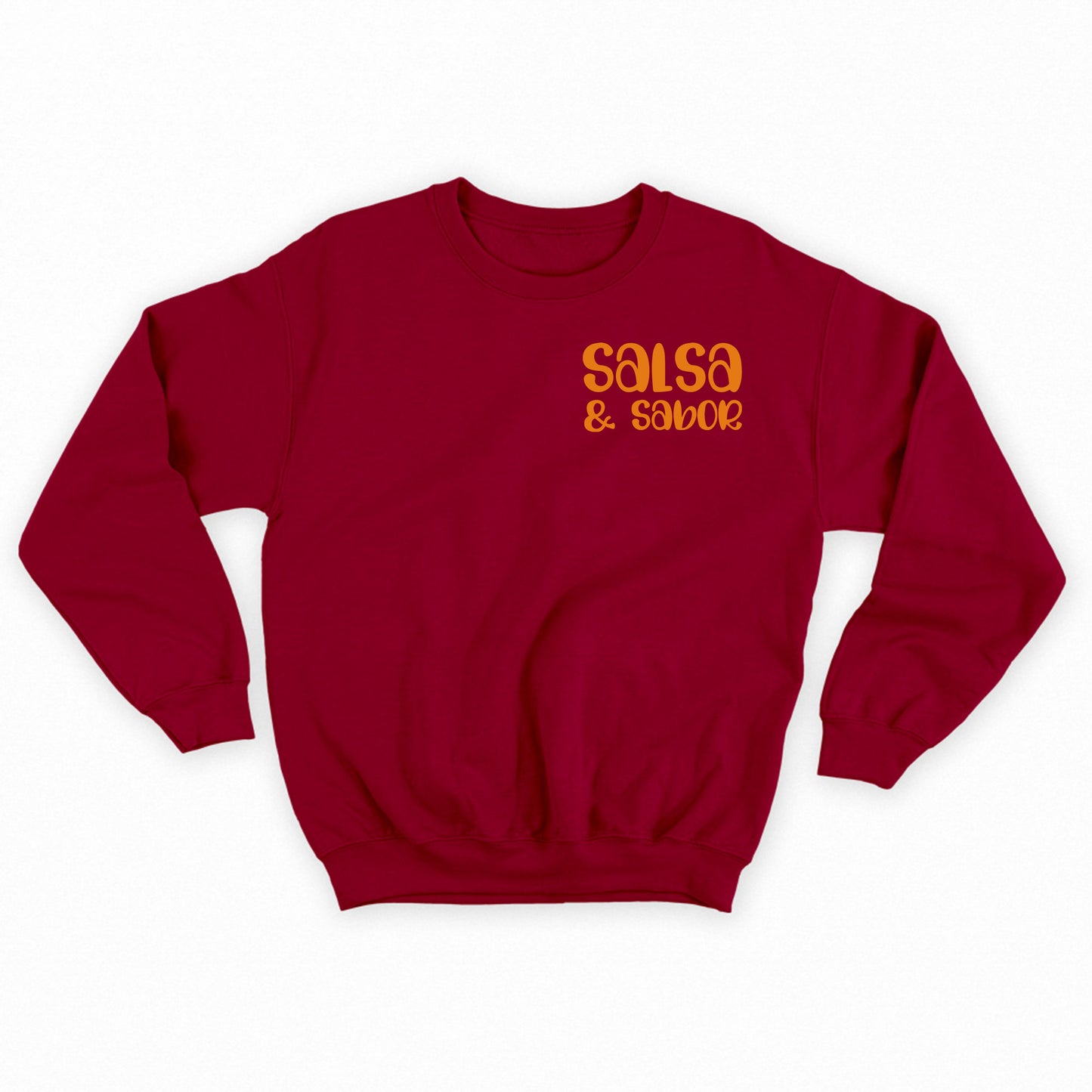 Salsa & Sabor Orange Sweatshirt