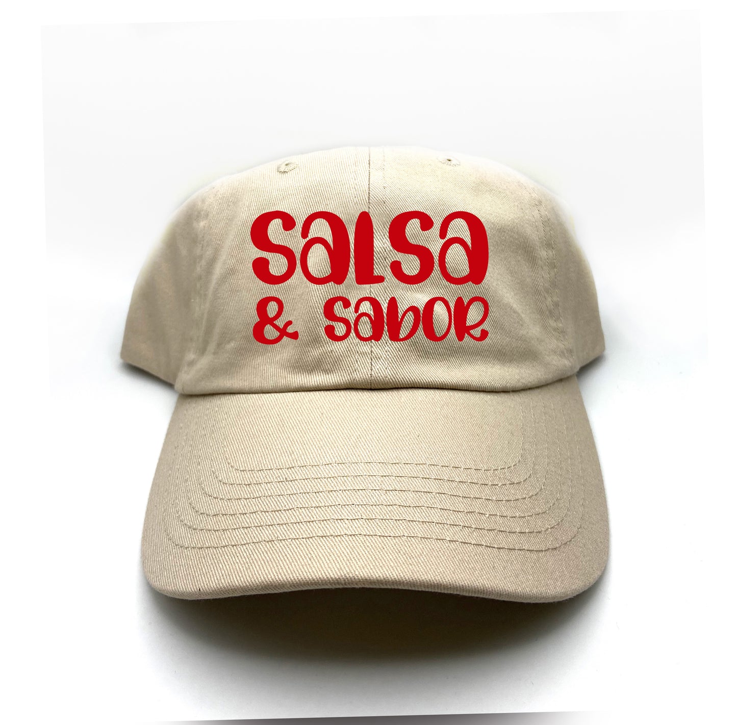 Salsa & Sabor Red Dad Hat