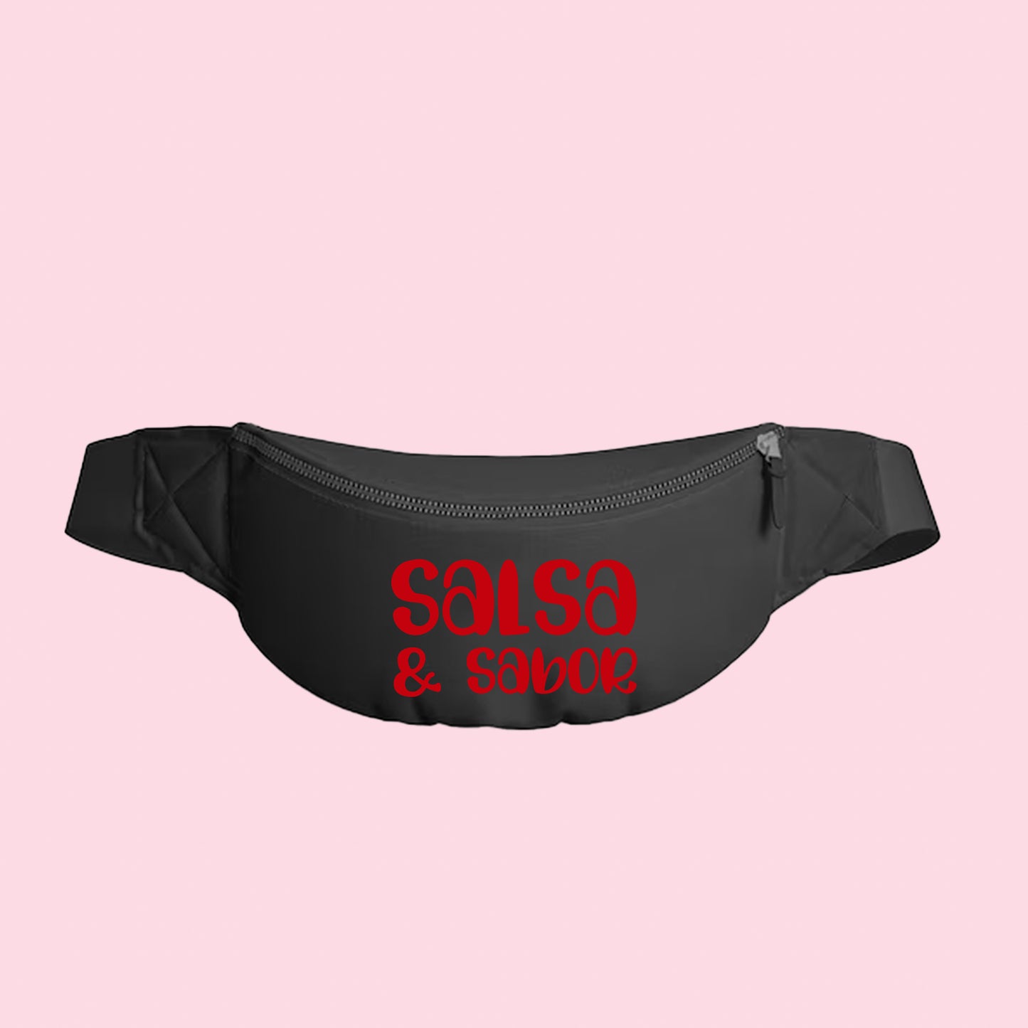 Salsa & Sabor Red Fanny Pack
