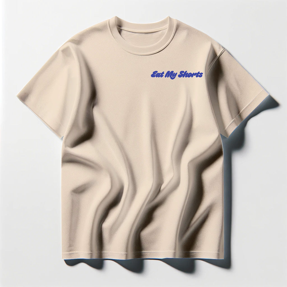 Eat My Shorts Indigo Tee Shirt