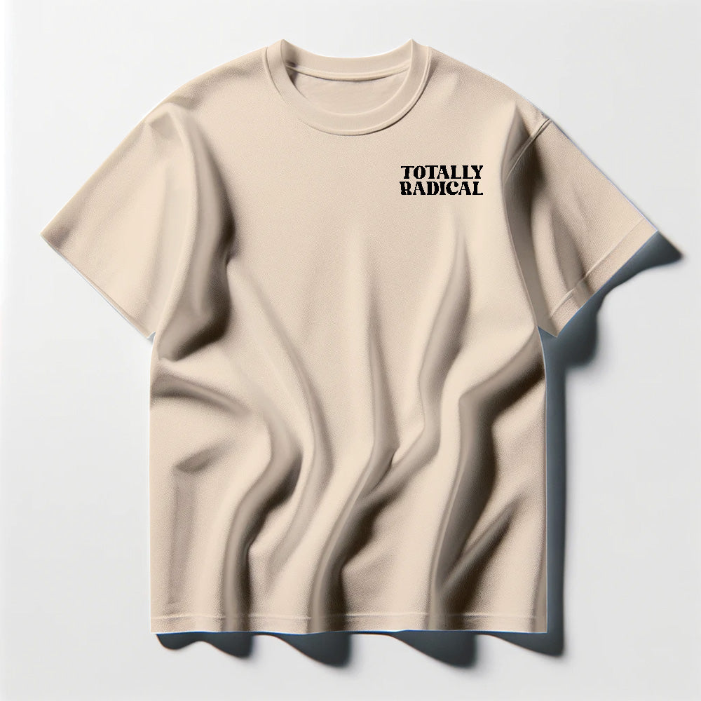 Totally Radical Black Tee Shirt