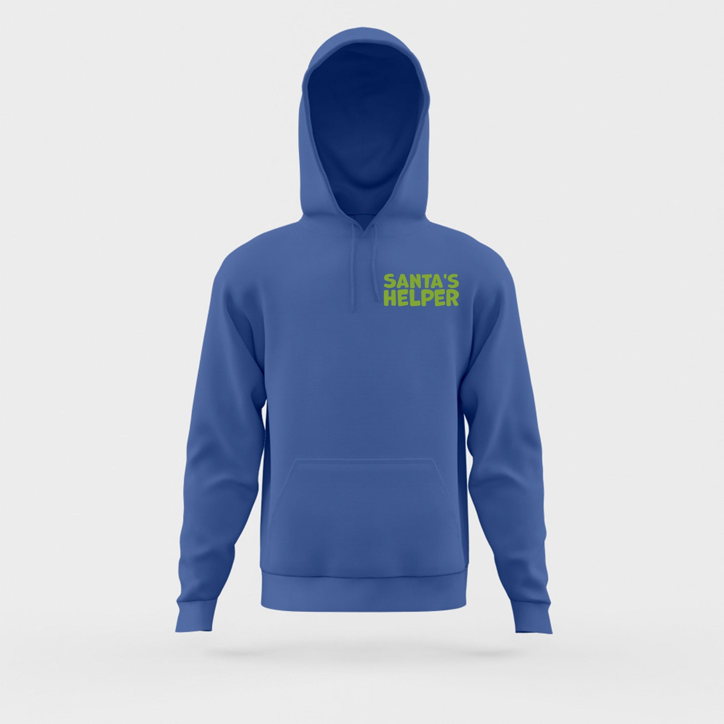 Santa's Helper Green Hoodie