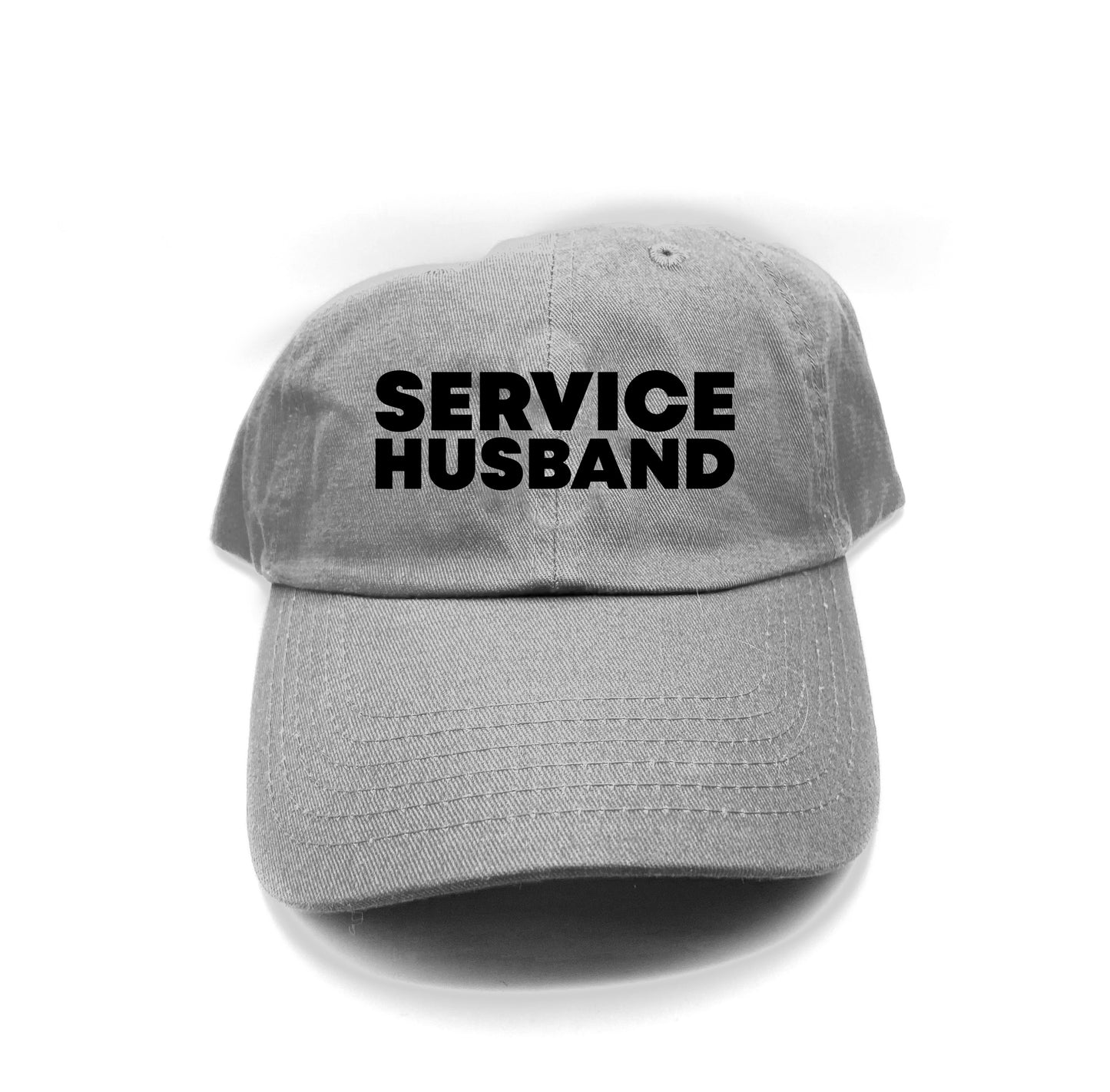 Service Husband Black Dad Hat