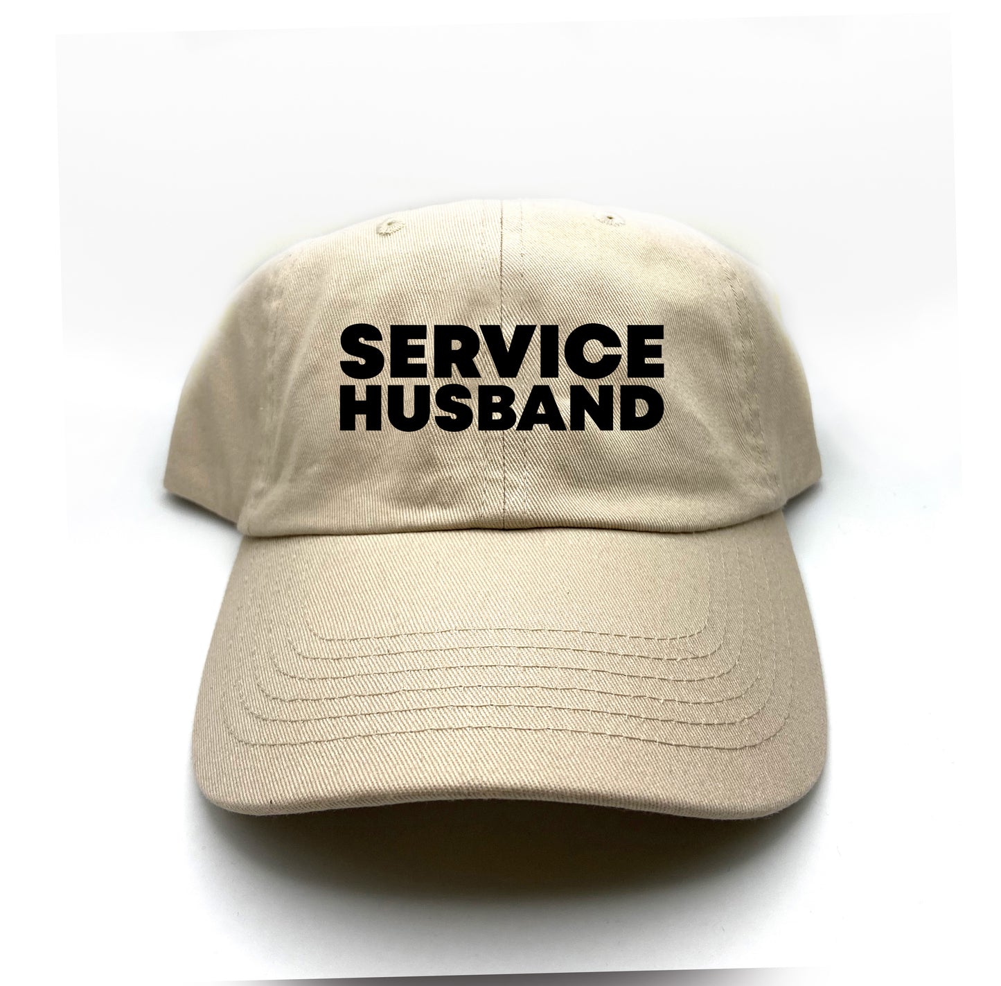 Service Husband Black Dad Hat