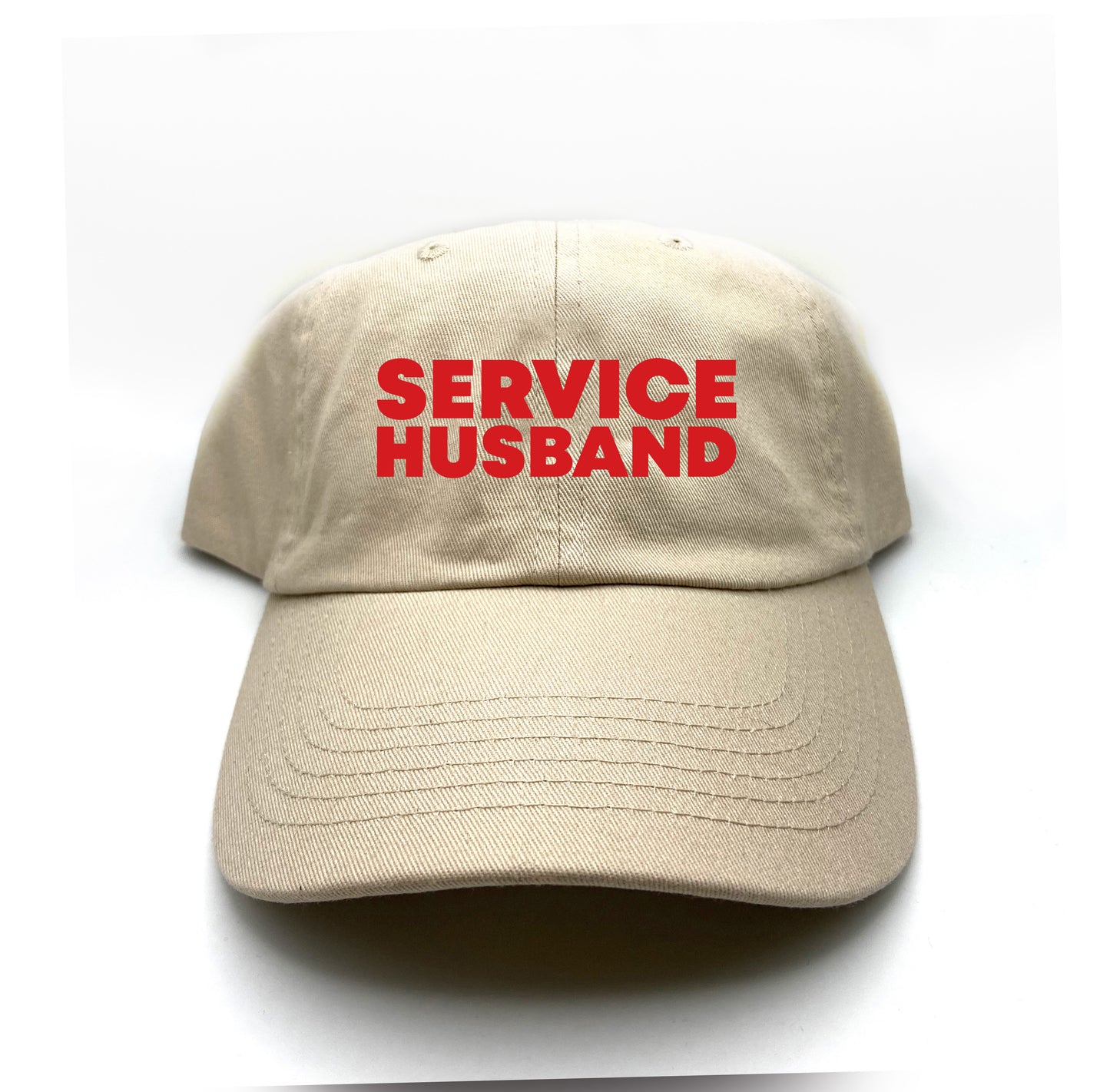 Service Husband Red Dad Hat