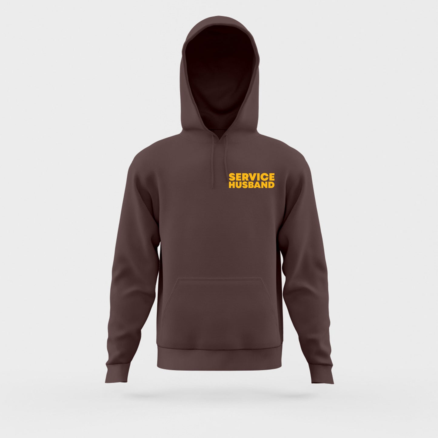 Service Husband Yellow Hoodie