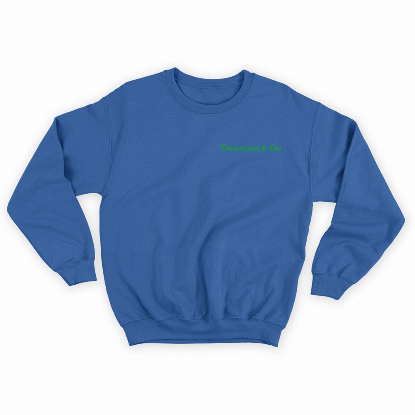 Shamrock On Leaves Sweatshirt