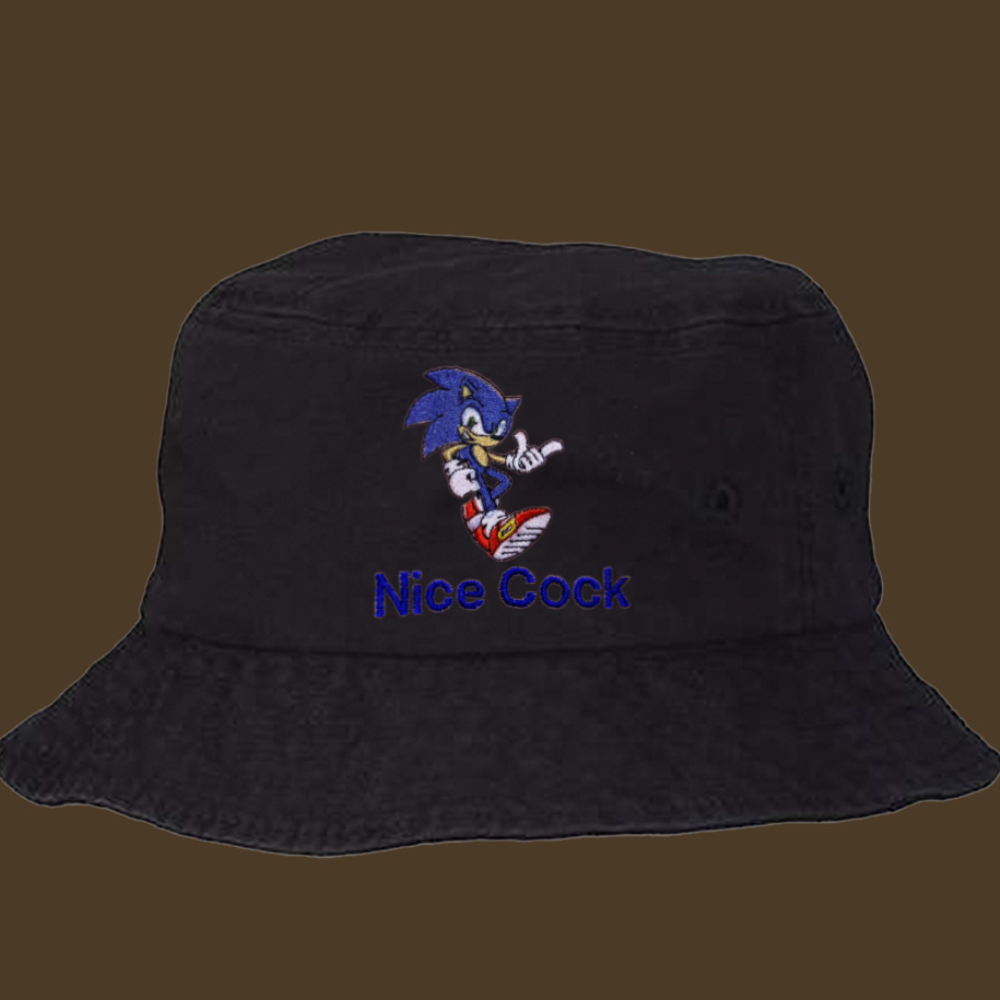 sonic nice cock bucket hat