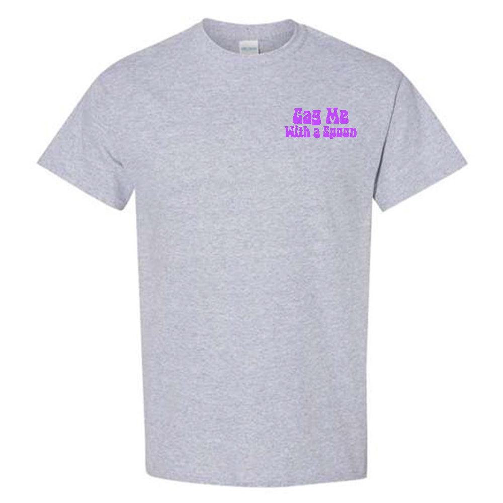 Gag Me With A Spoon Purple Tee Shirt