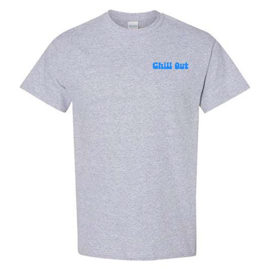 Chill Out Blue Tee Shirt