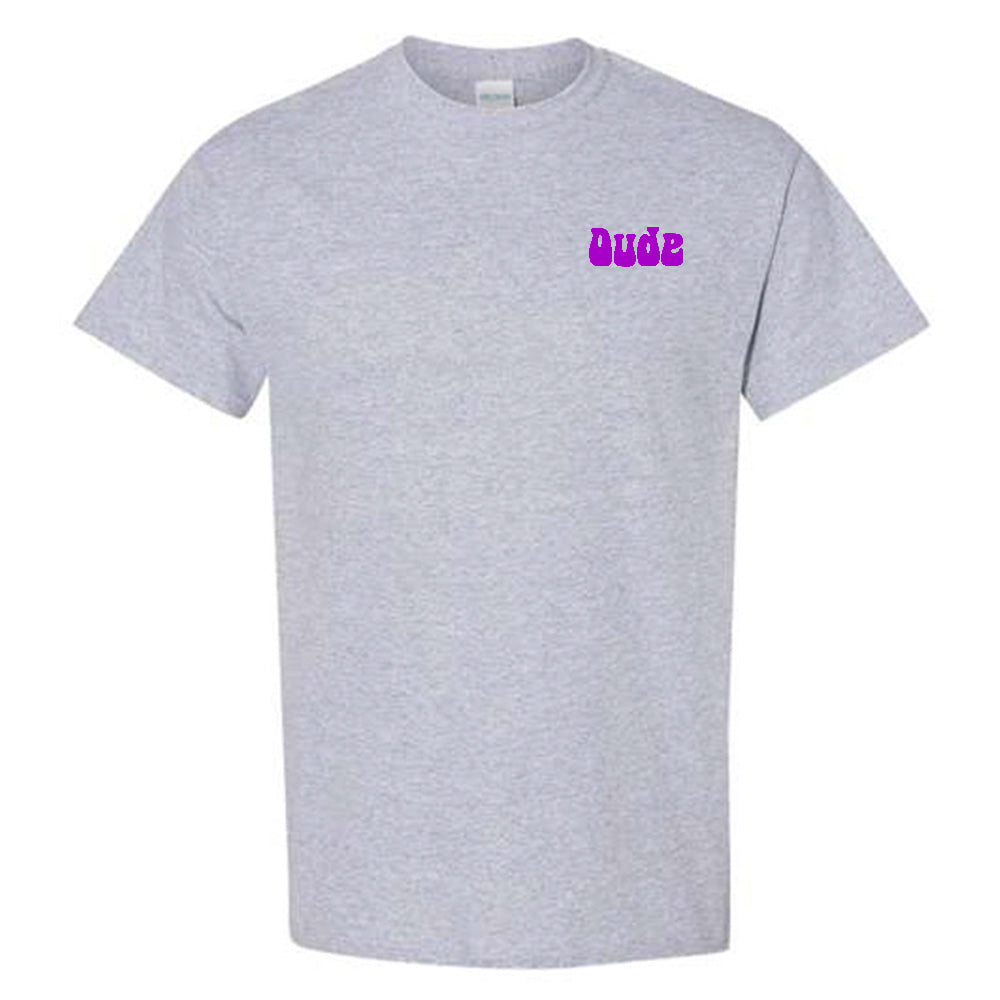 Dude Purple Tee Shirt