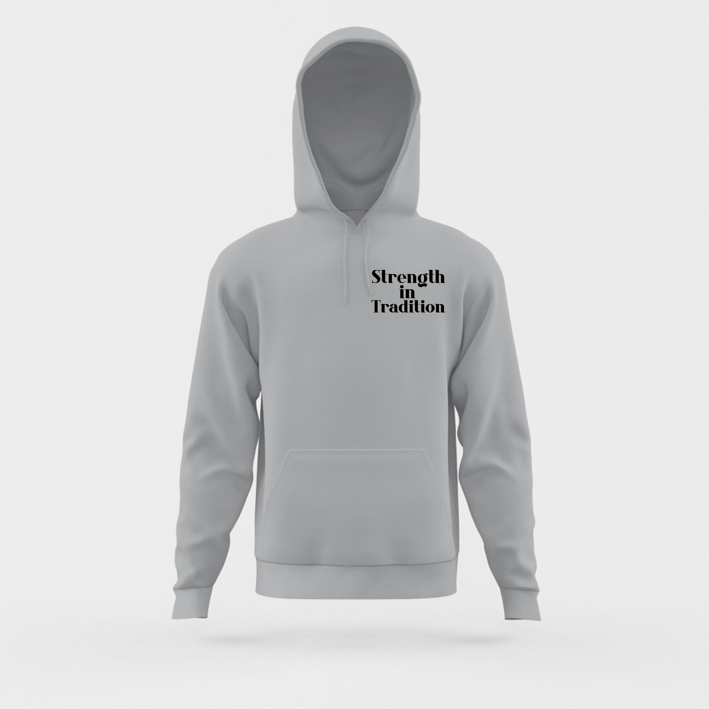 Strength in Tradition Black Hoodie