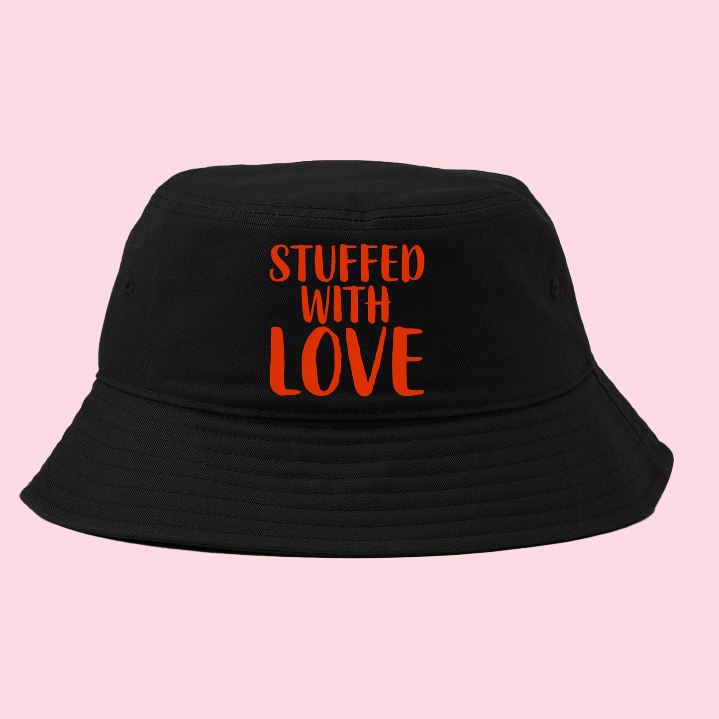 Stuffed with Love Red Bucket Hat