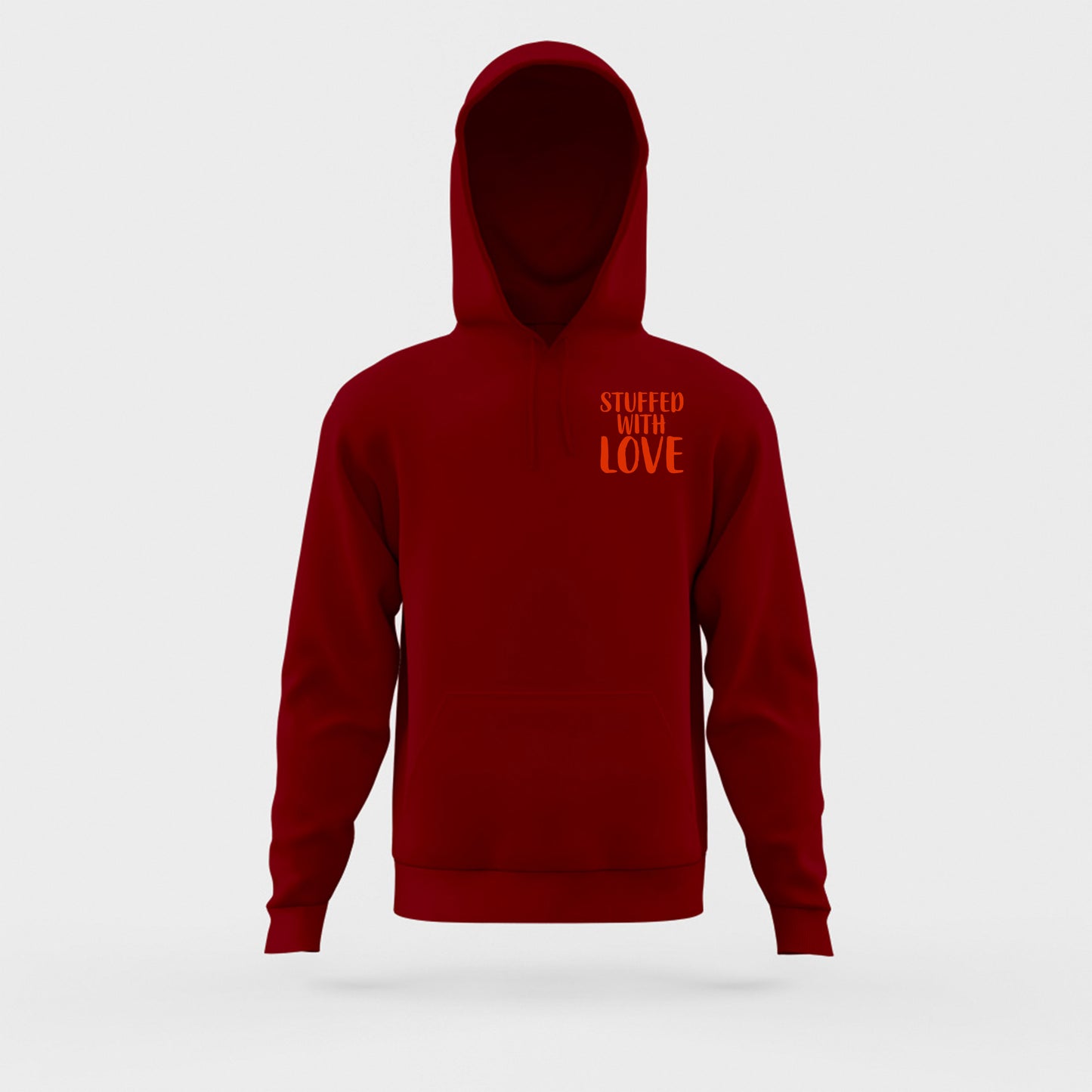 Stuffed with Love Red Hoodie