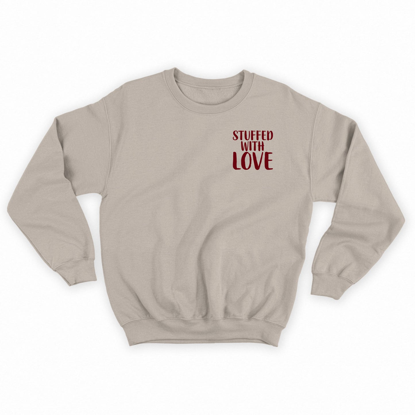 Stuffed With Love Wine Sweatshirt