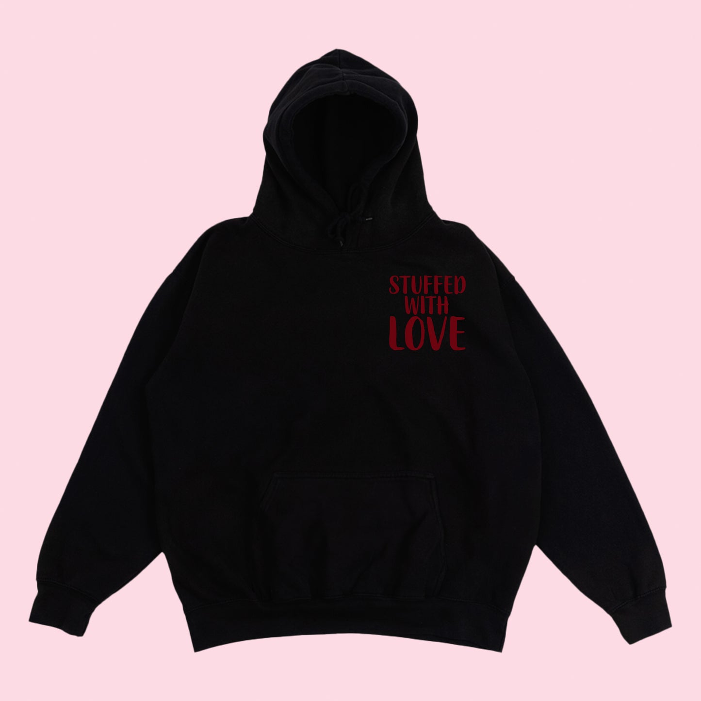 Stuffed with Love Wine Hoodie