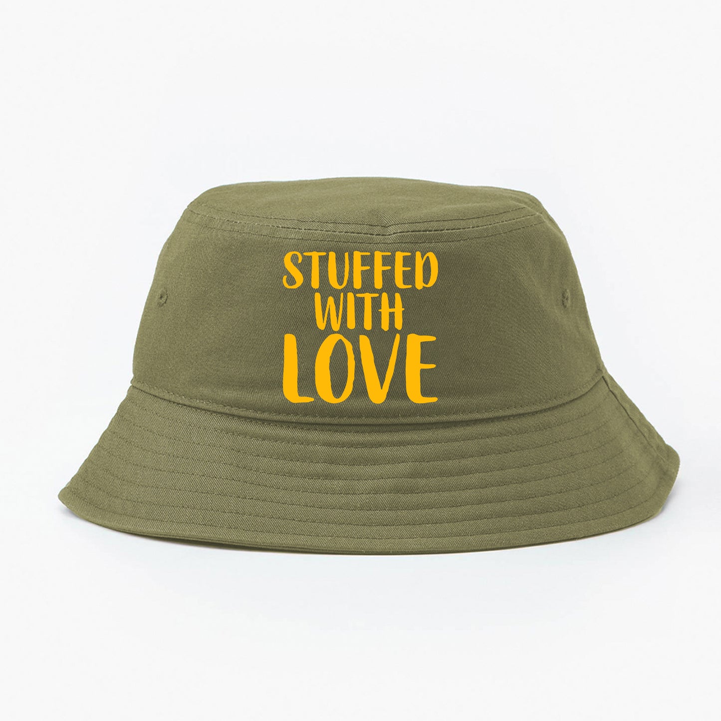 Stuffed with Love Yellow Bucket Hat