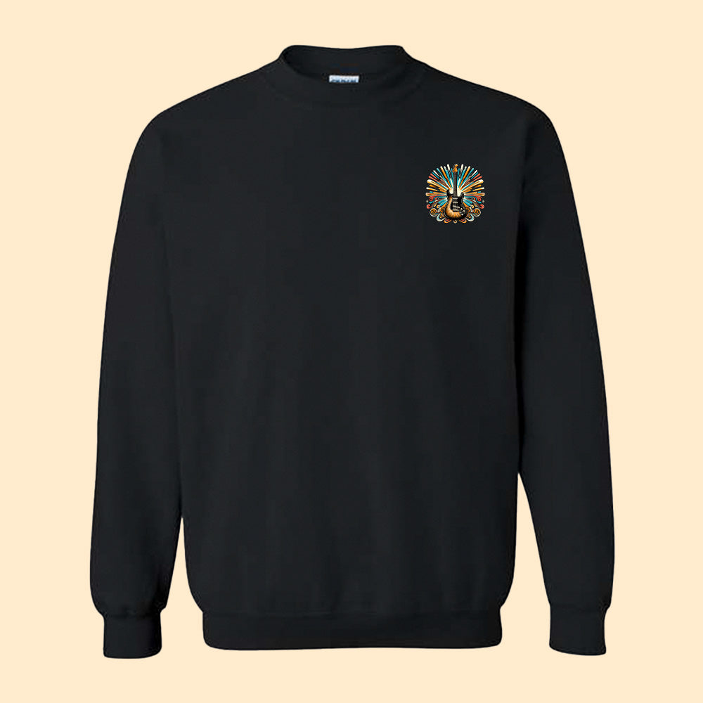 Sunburst Guitar Sweatshirt