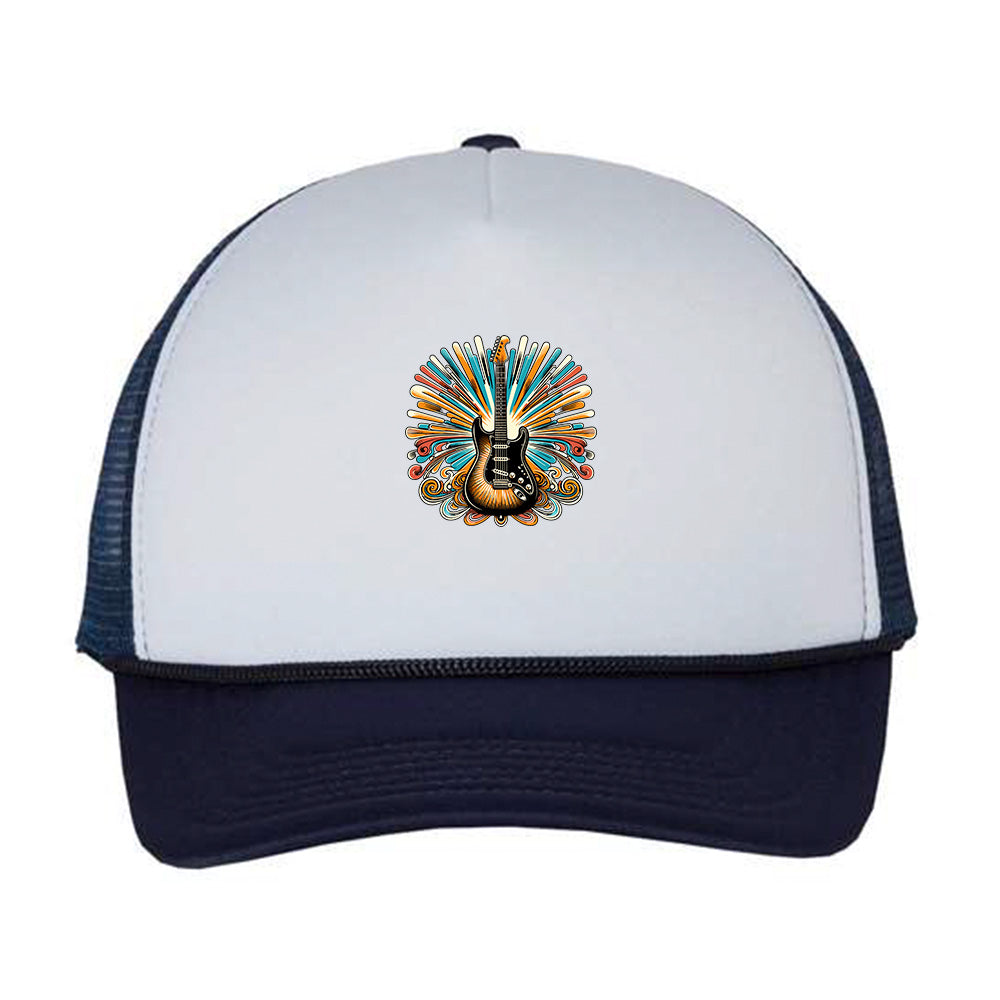 Sunburst Guitar Foam Trucker Hat