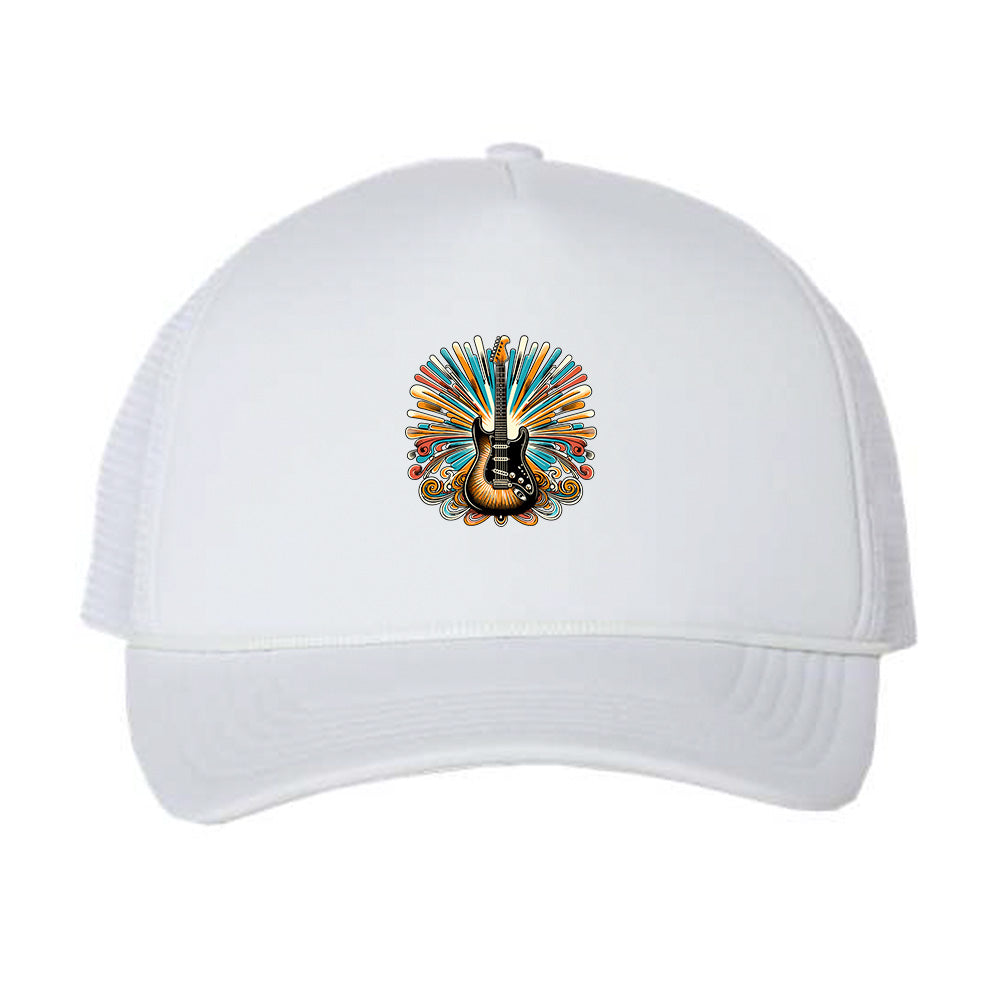 Sunburst Guitar Foam Trucker Hat
