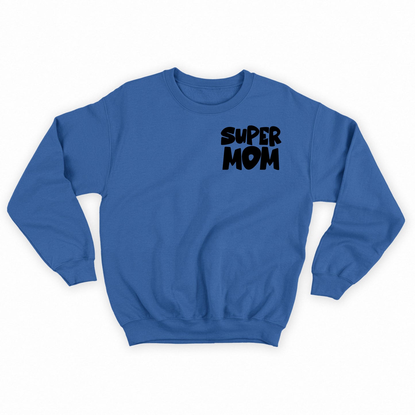 Super Mom Black Sweatshirt