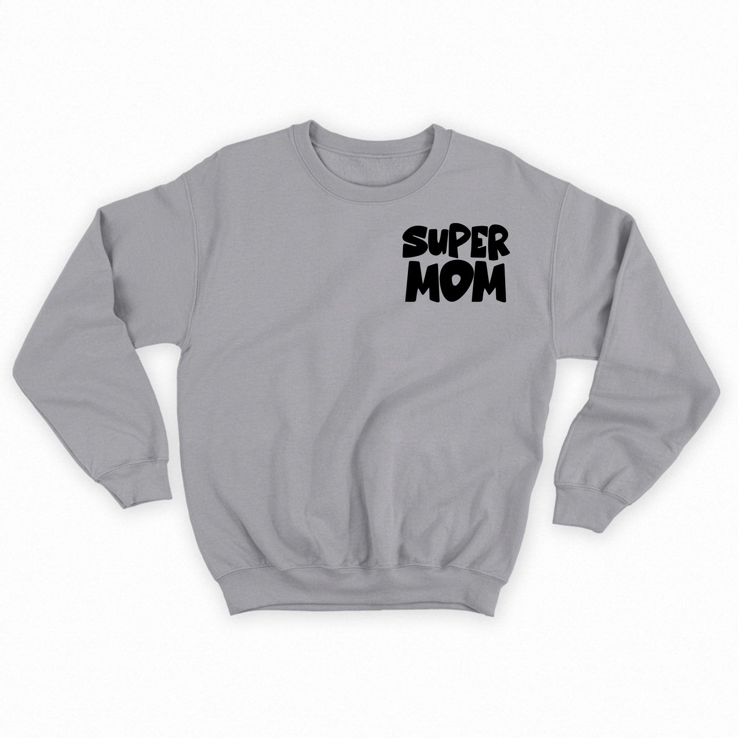 Super Mom Black Sweatshirt