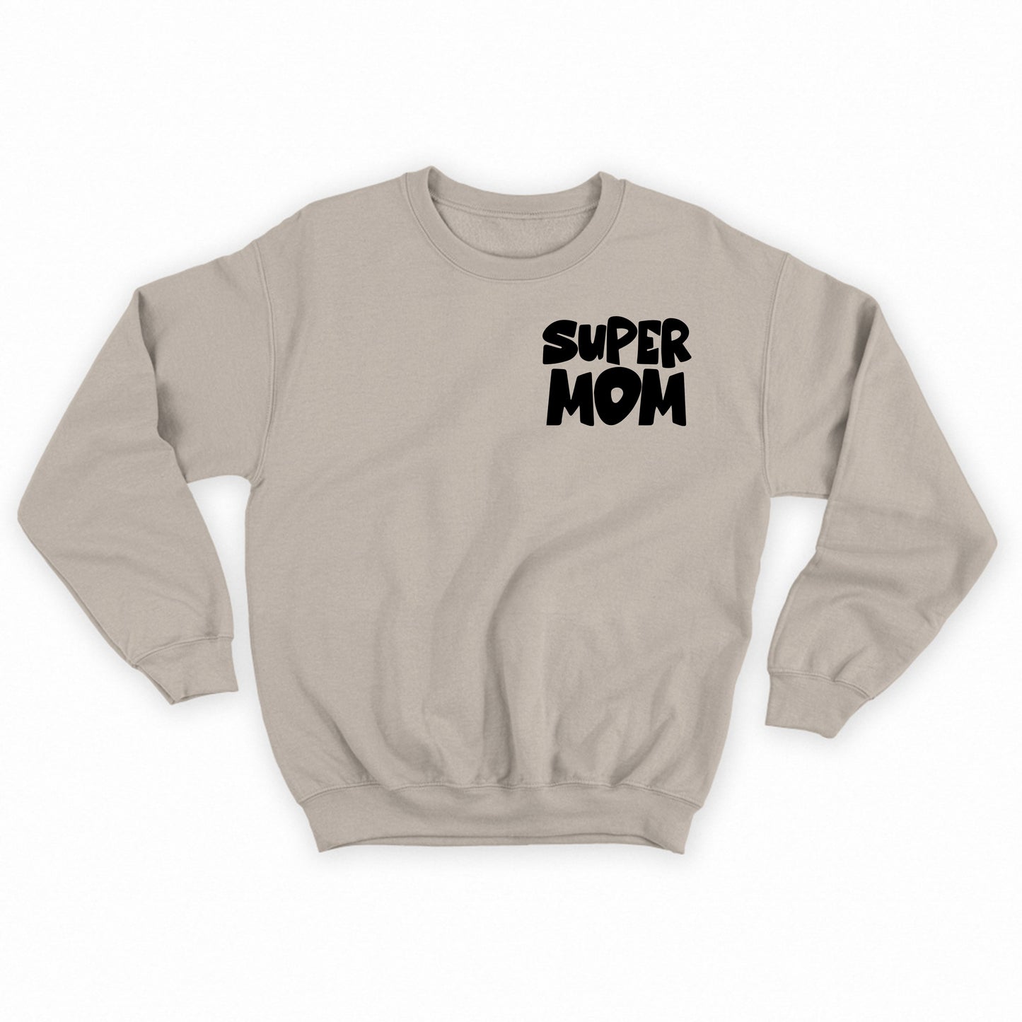 Super Mom Black Sweatshirt