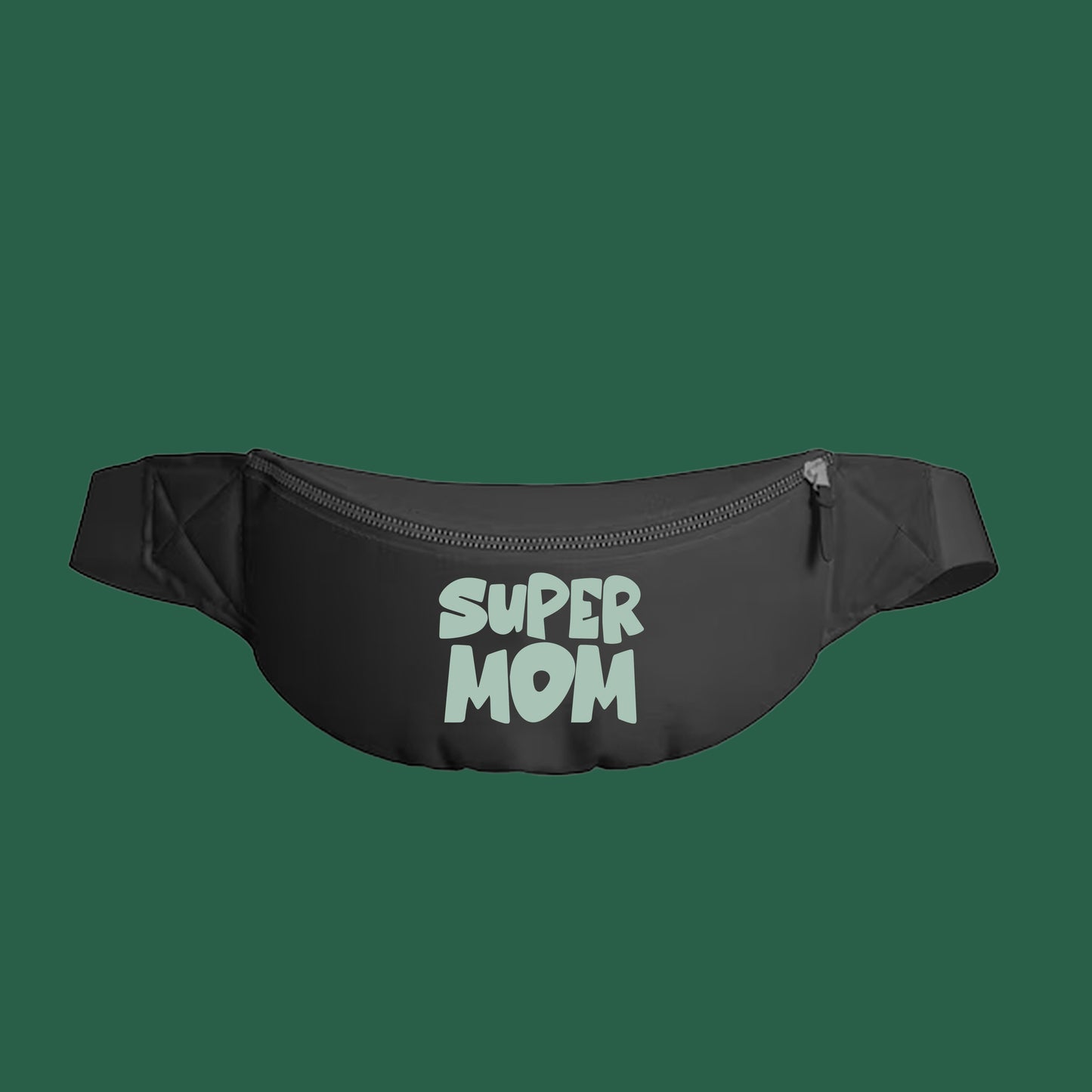 Super Mom Green Fanny Pack