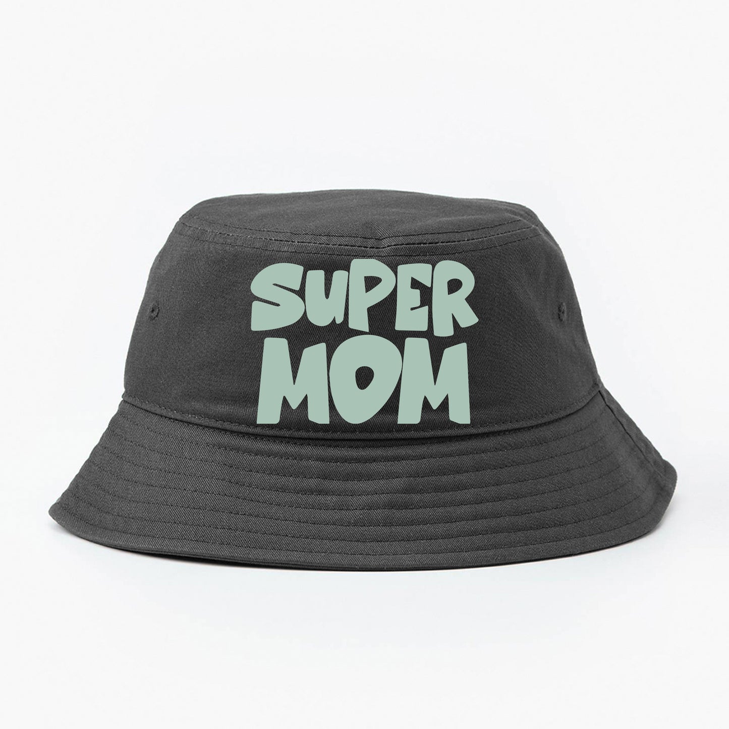 Super Mom Green Bucket Hat
