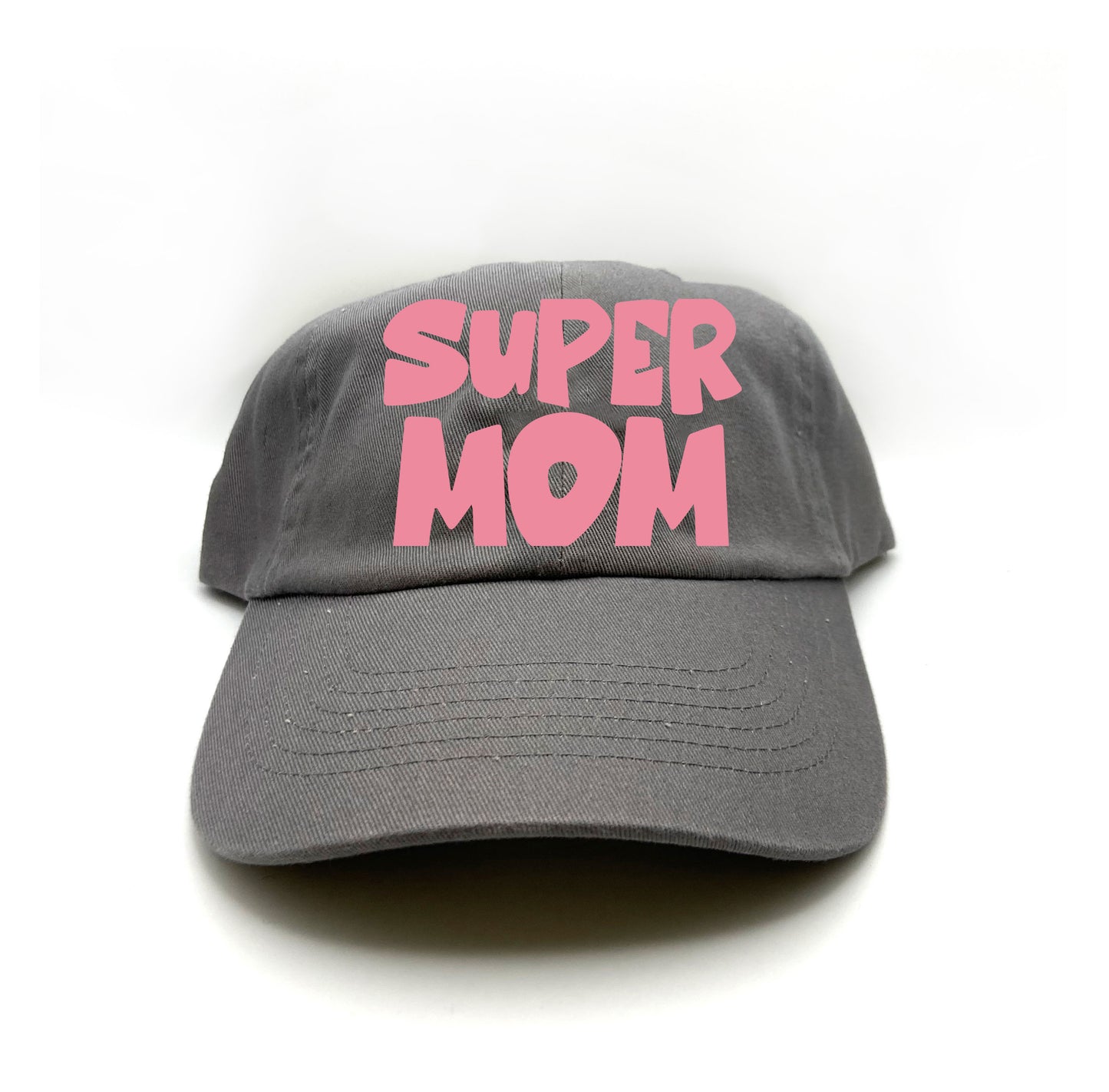 Super Mom Pink Dad Hat