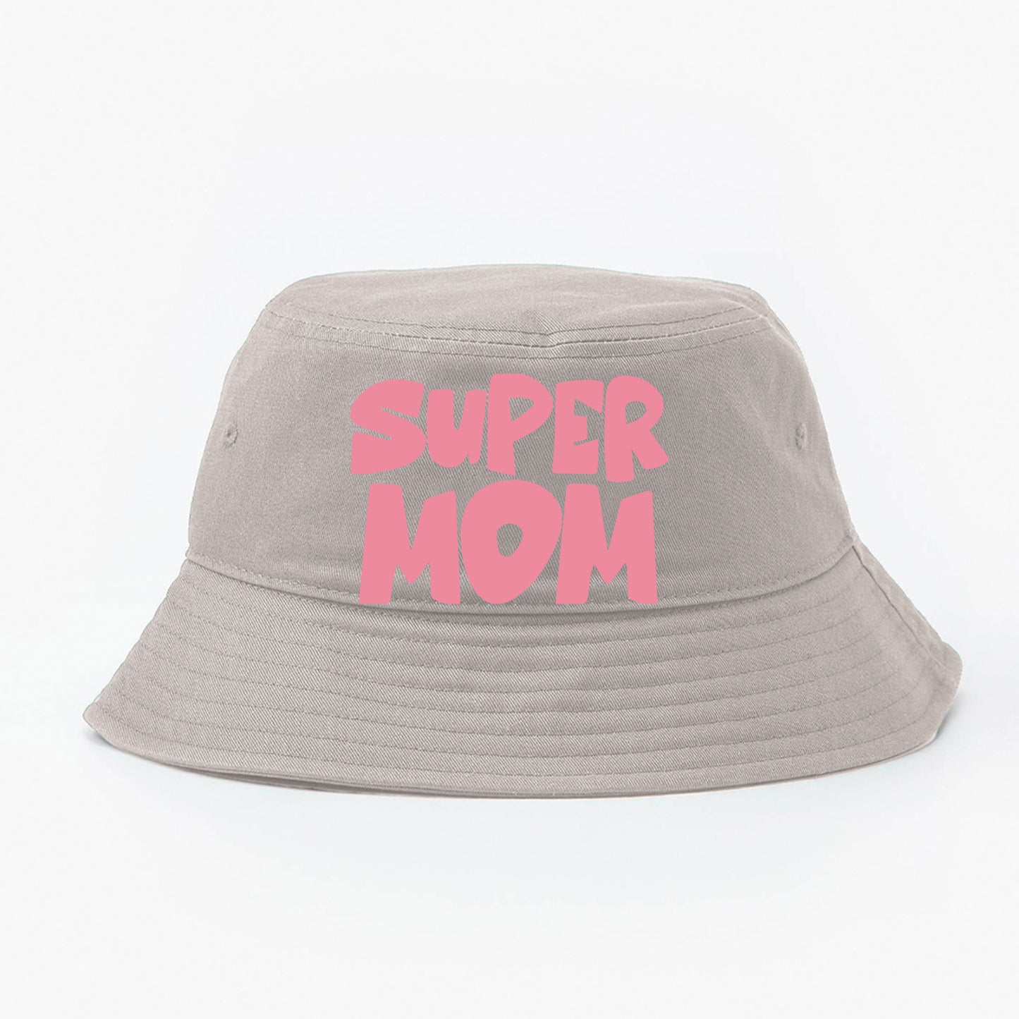 Super Mom Pink Bucket Hat